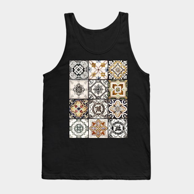 Alliance Mediterranean Tiles Tank Top by Lamink